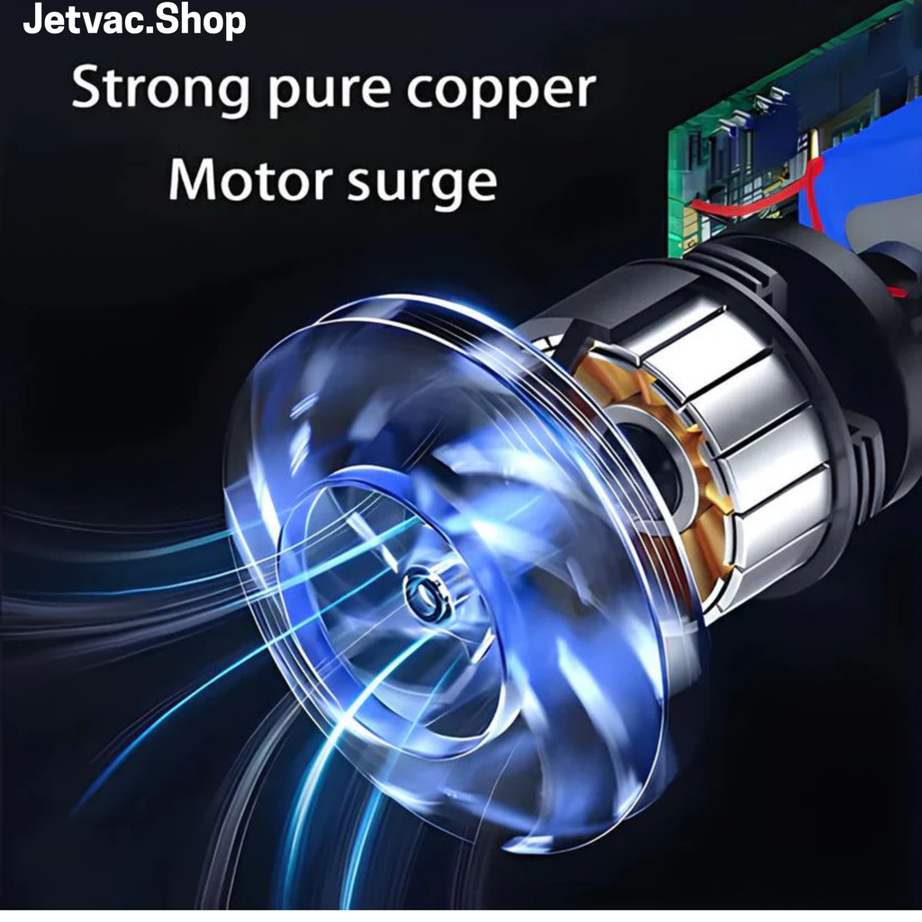 Jetvac Company Portable Heavy Brushless Motor Vacuum Cleaner